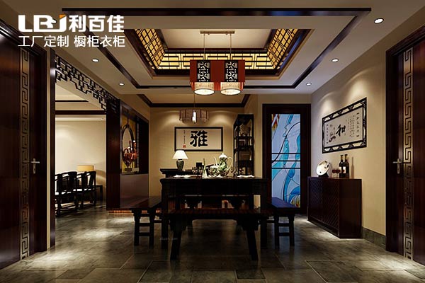 中式风格餐厅，看着食欲就提高了!